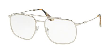 Prada PR 56UV 1BC1O1 Eyeglasses in Silver